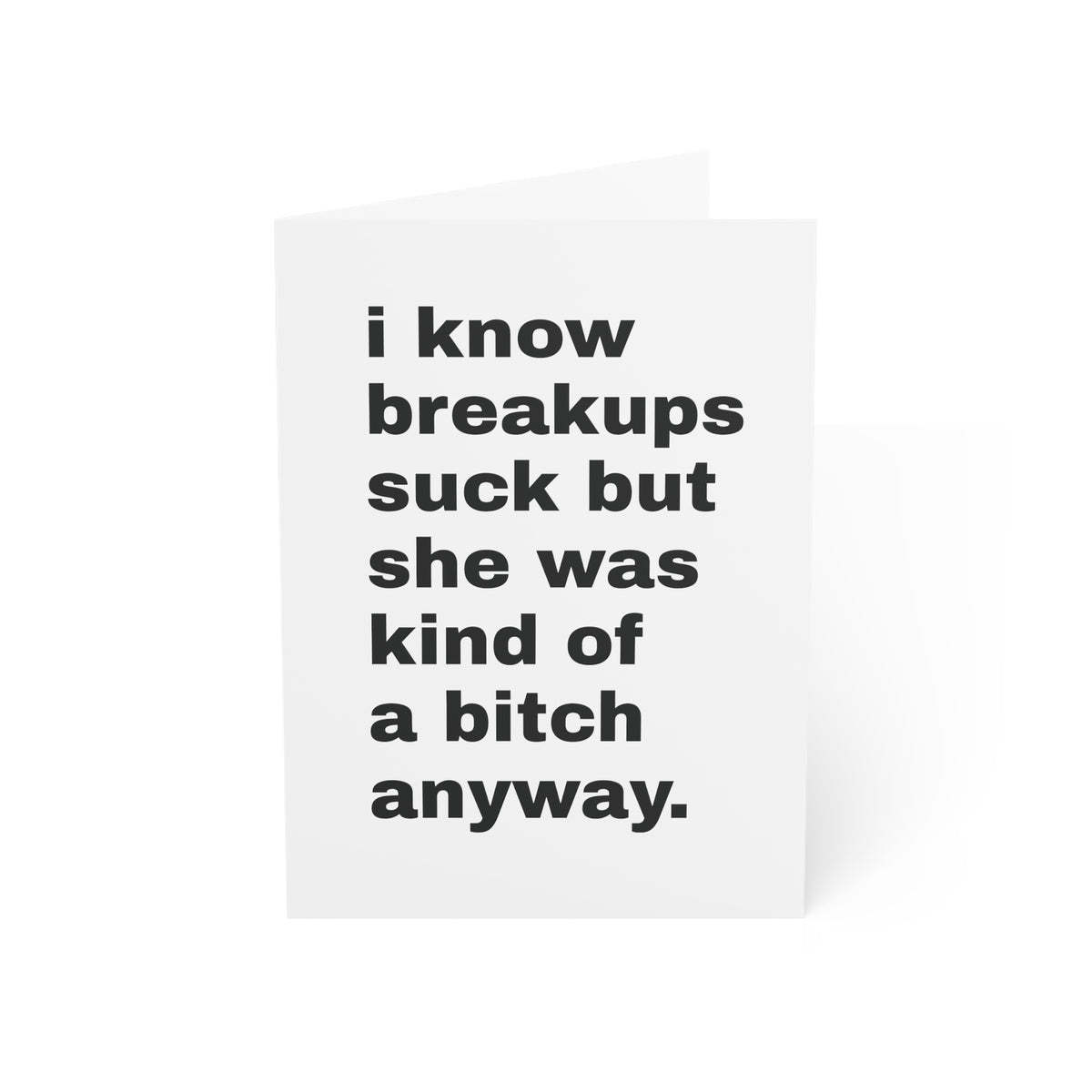 She Wasn't It Card