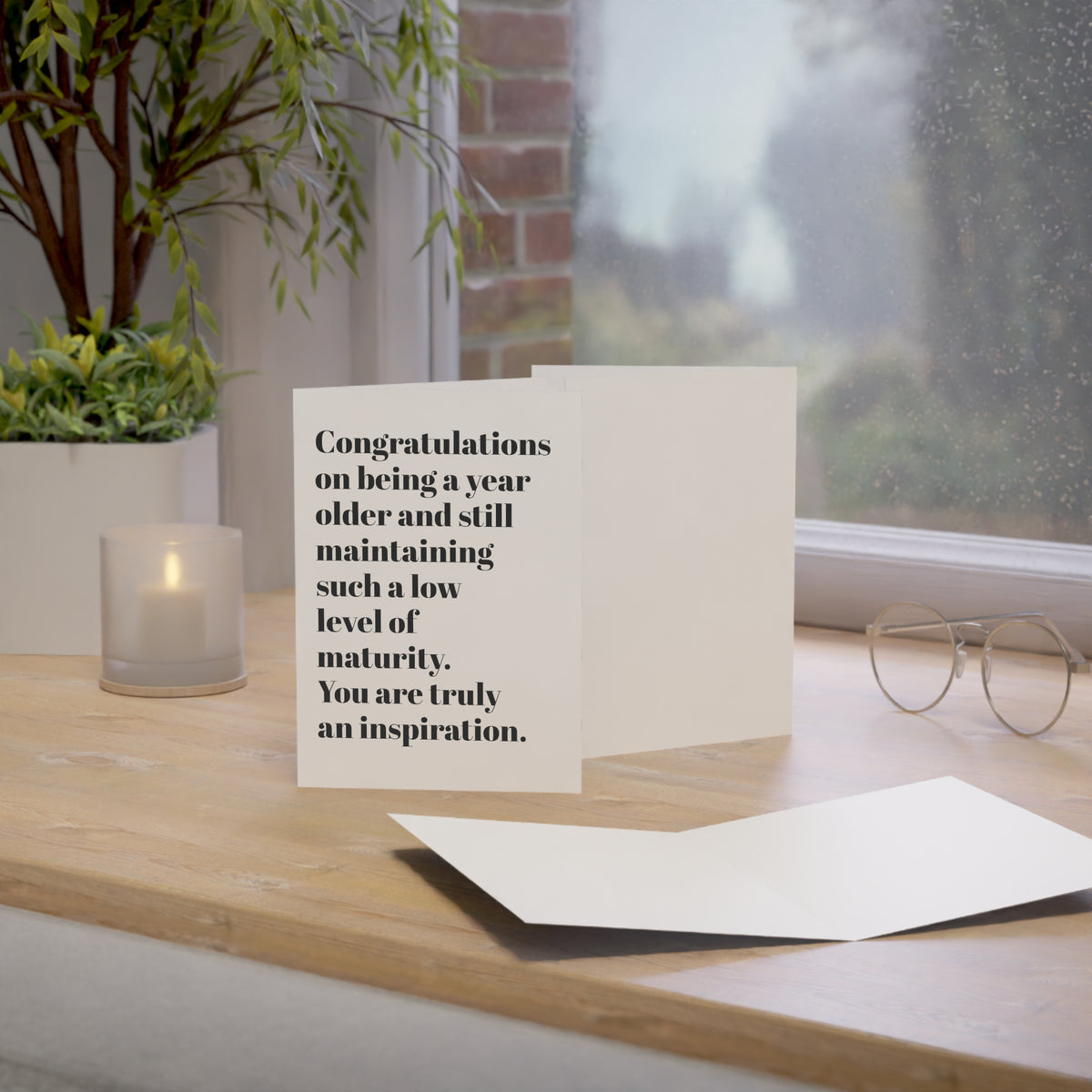 Petty but Real Birthday Card